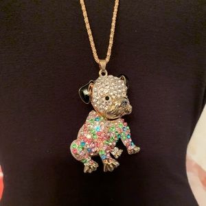 Sale🍂Betsey Johnson Bulldog Pendant